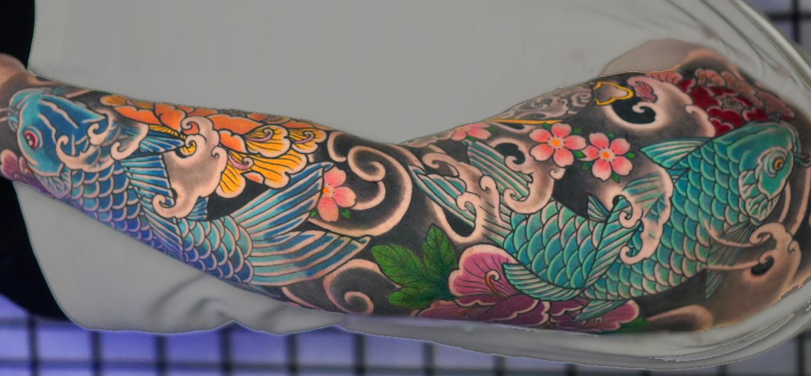 Gold Lisbon Tattoo - Oriental