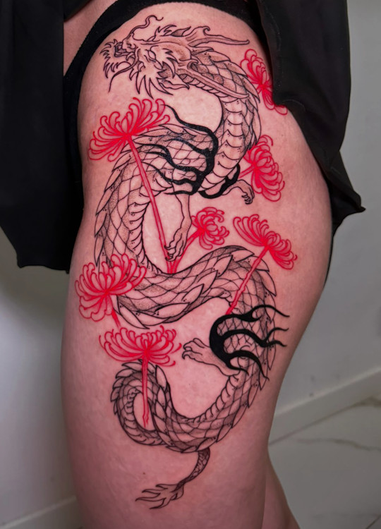 Gold Lisbon Tattoo - Tigre realista