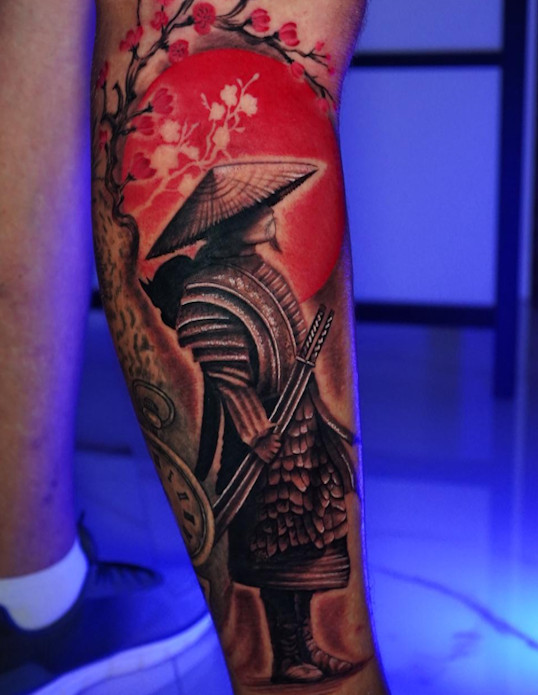 Gold Lisbon Tattoo - Oriental